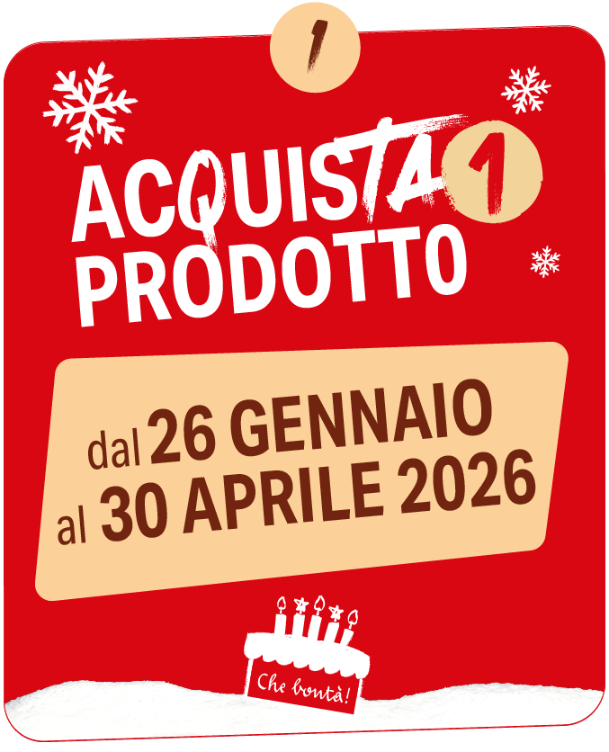 Step 1: Acquista un prodotto dal 26 febbraio al 30 aprile 2026